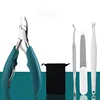 Nail Clipper Set for Paronychia Ingrown Toenail Podiatry Correction Nippers Pedicure Tool Manicure Knife Dead Skin Scissors 5
