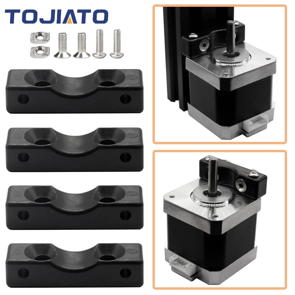 Drukarka 3D Z osiowy uchwyt NEMA 17 wspornik silnika krokowego 42 wspornik silnika krokowego zamontować mocowany wspornik półkę dla Ender3 Cr10