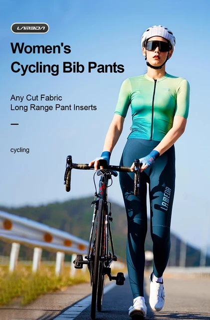 LAMEDA-pantalones de ciclismo para mujer, ropa de verano para