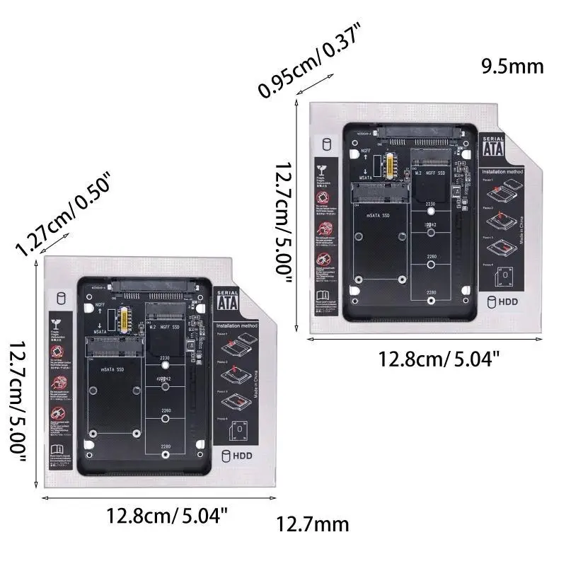 M.2 NGFF mSATA-Sata 어댑터 카드용 652F, M.2 NGFF SSD-2.5 SSD 드라이브용 M.2 SSD-2.5 Sat용 키용 B-M