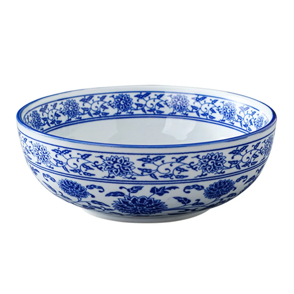 Description Picture 2 of itemChinese Ceramic Bowl Blue And White Noodles Soup Bowl