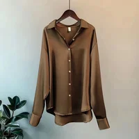 Summer Shirts And Blouses Woman Casual Top Autumn Winter Korean Long Sleeve Button Elegance Sweet Casual Office Lady New Shirts - Image 5