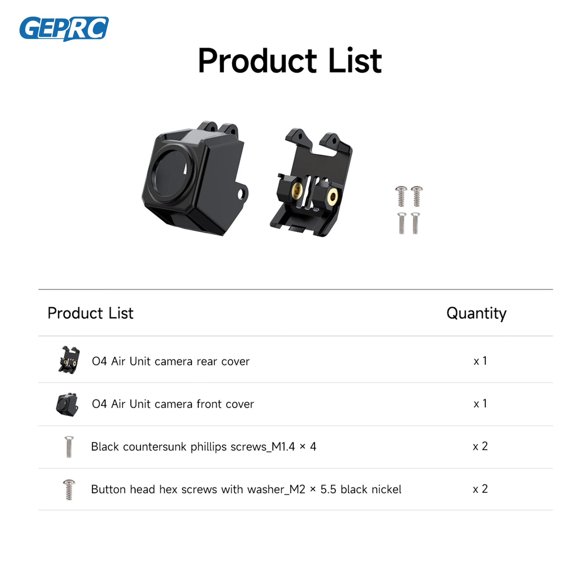 รูปสินค้า กล้องโมดูลโดรน คาร์บอนไฟเบอร์ สำหรับ FPV Quadcopter