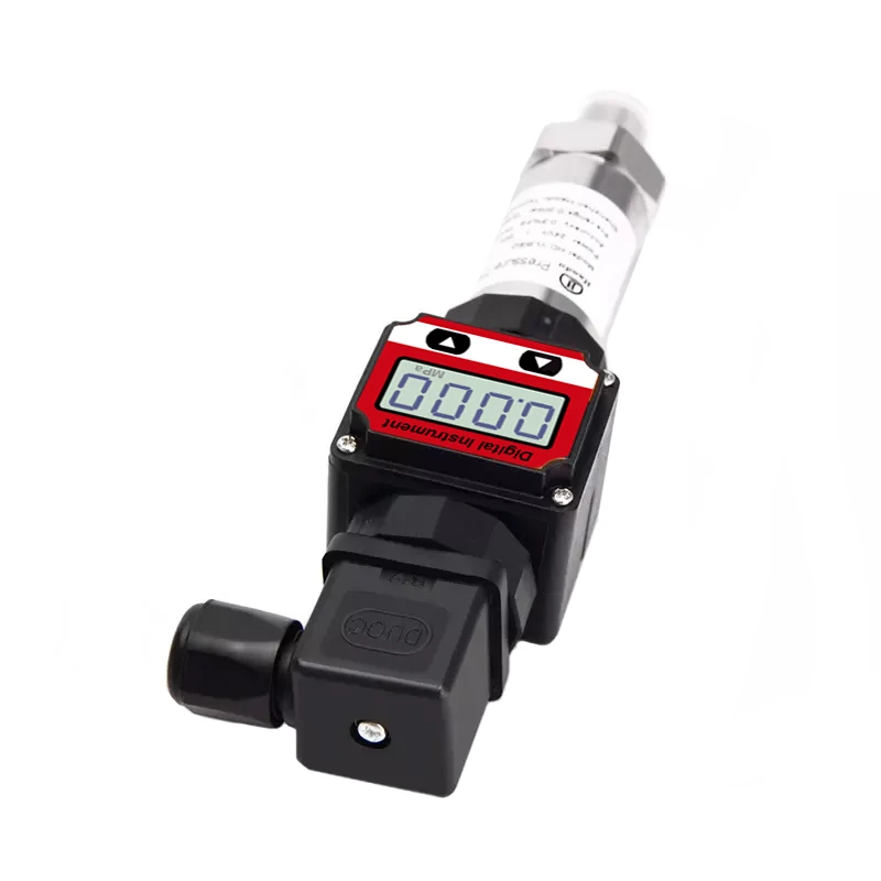 LCD Pressure Transmitter Water Air Oil Liquid Pressure Sensor 4-20mA 0-5V 10V RS485 Positive Negative Vacuum Transducer