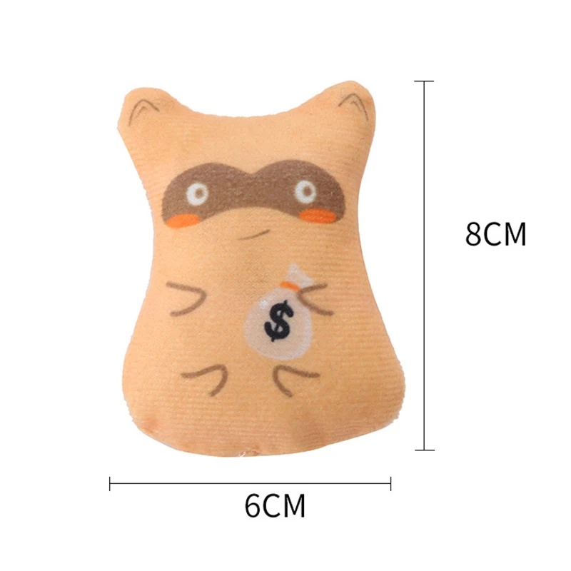 Cat Toy Catnip Interactive Plush Stuffed Chew Pet Toys Claw Funny Cat Mint Soft Teeth Cleaning Toy For Cat Kitten Pet Products 