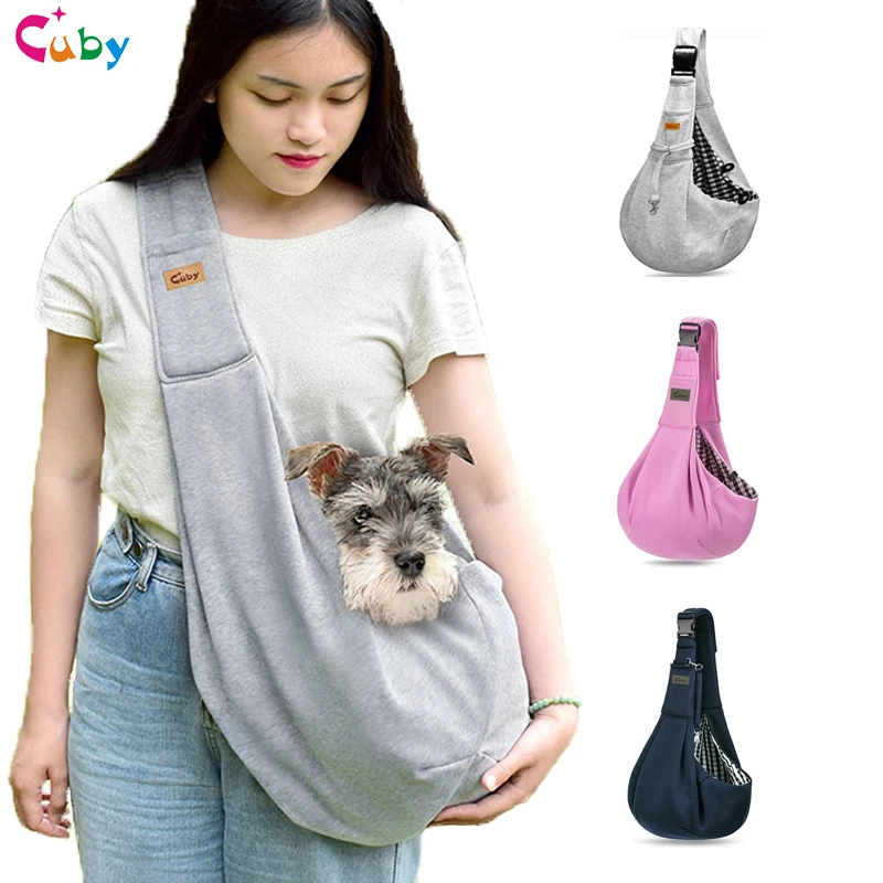 Cuby Dogs Adjustable Pet Puppy Carrier Sling Shoulder Strap Carry Bags