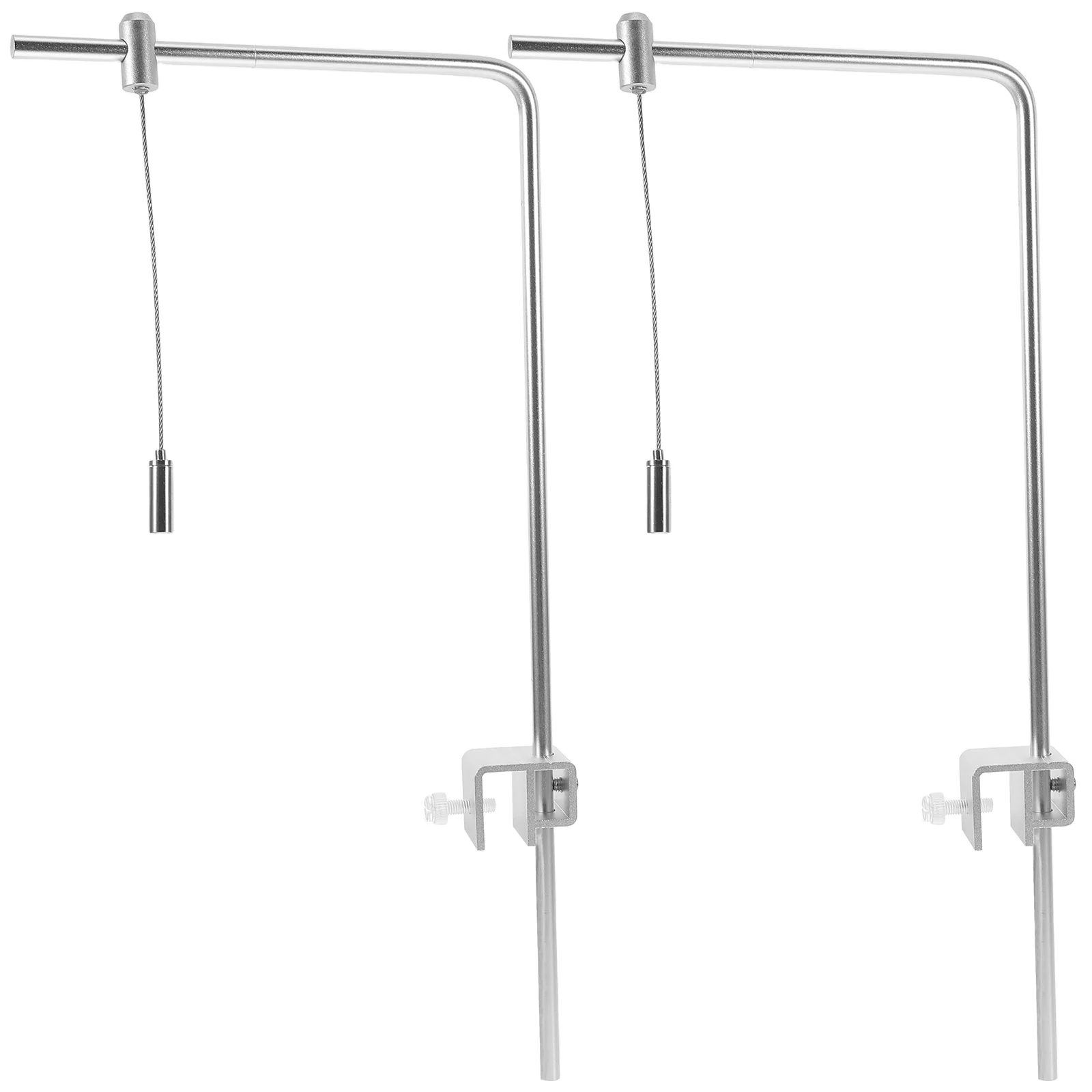 Aquarium Light Stand Riser Mount Fish Tank Lamp Holder Bracket Adjustable Reptile Hanging Kit