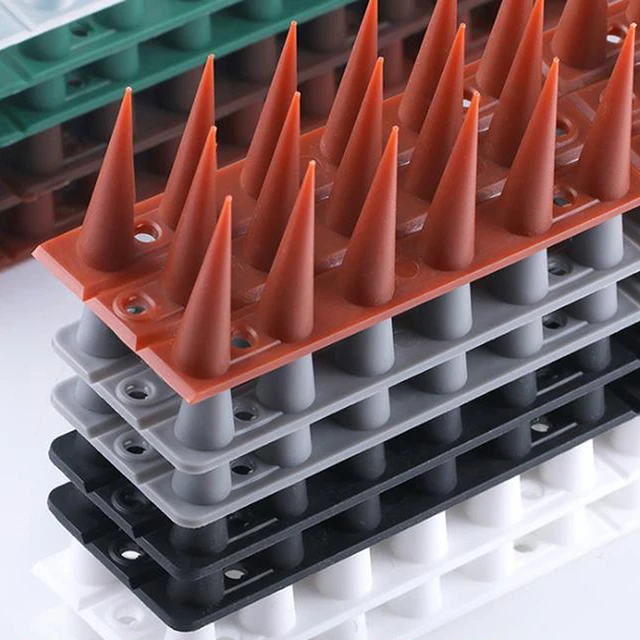 44,8 Cm-Es Műanyag Madárgátló Tüskék A Madarak Kertjének Kültéri Dekorációja Megijeszti Macska Galaamut Elleni Állati Állat - Image 3