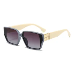 Chic Unisex Luxury Square Sunglasses - Stylish Vintage UV400 Shades (C5)