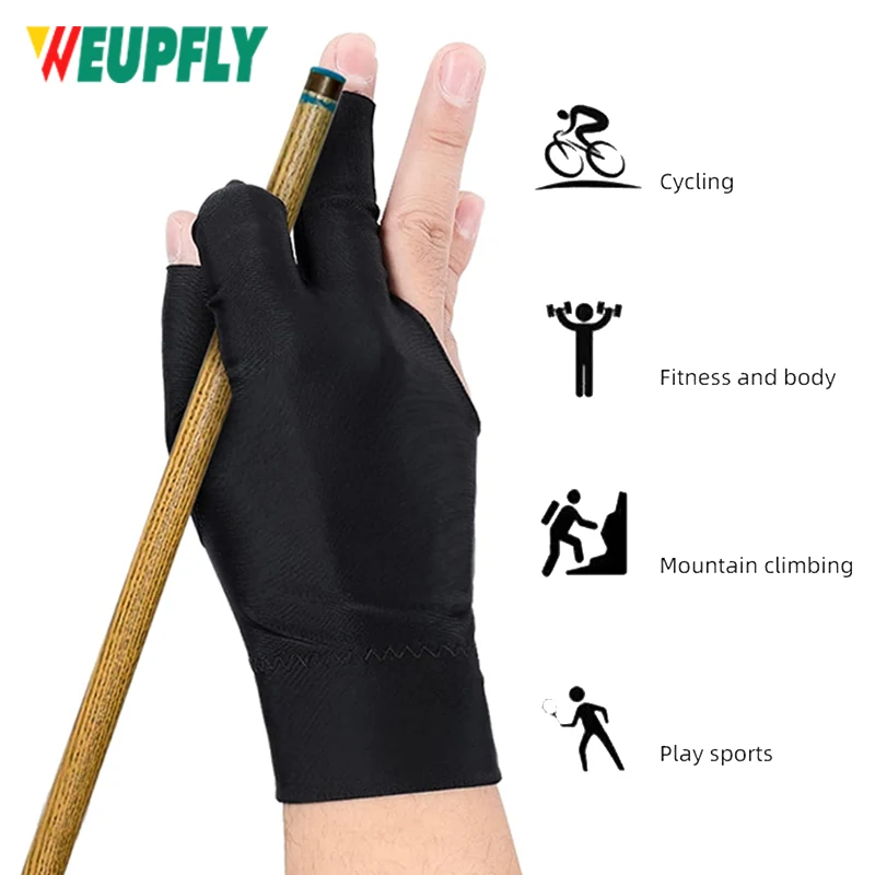 

1 шт., перчатки для бильярда, с открытыми пальцами