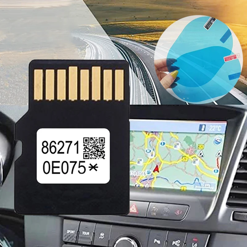 Navigation SD-Karte kompatibel mit Toyota 86271-0e075 Navi Auto Navigations  karten USA Kanada neueste Update mit Anti-Fog-Reaview - AliExpress