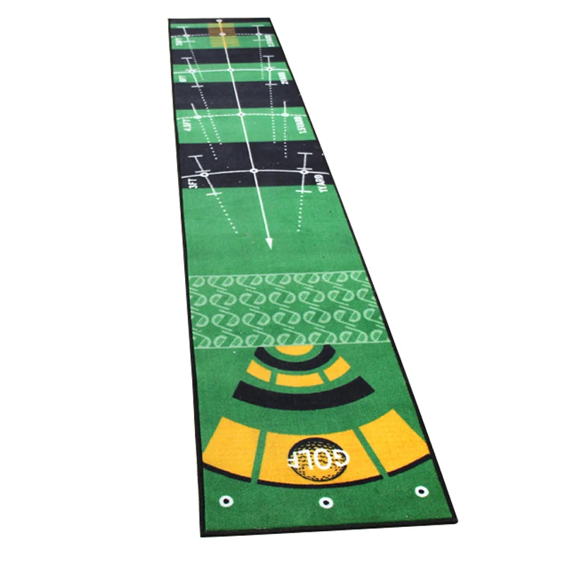 

3 Types Indoor Outdoor Golf Carpet Mini Putting Ball Pad Two-way Practice Mat Washable Anti-Slip Green Practice Golf Putting Mat