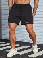 Men's summer shortS Sports Fitness Shorts Men Basketball Game Training Running Casual Loose Quick-Drying Five-Point Pants 1