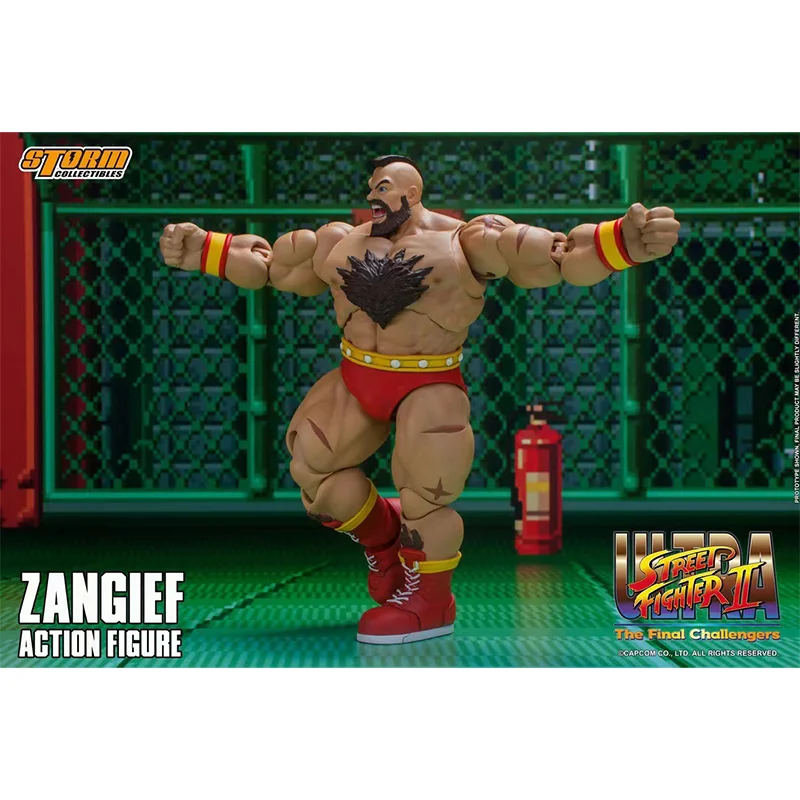  Street Fighter Pieces Zangief 14 Statue Figure : Toys & Games