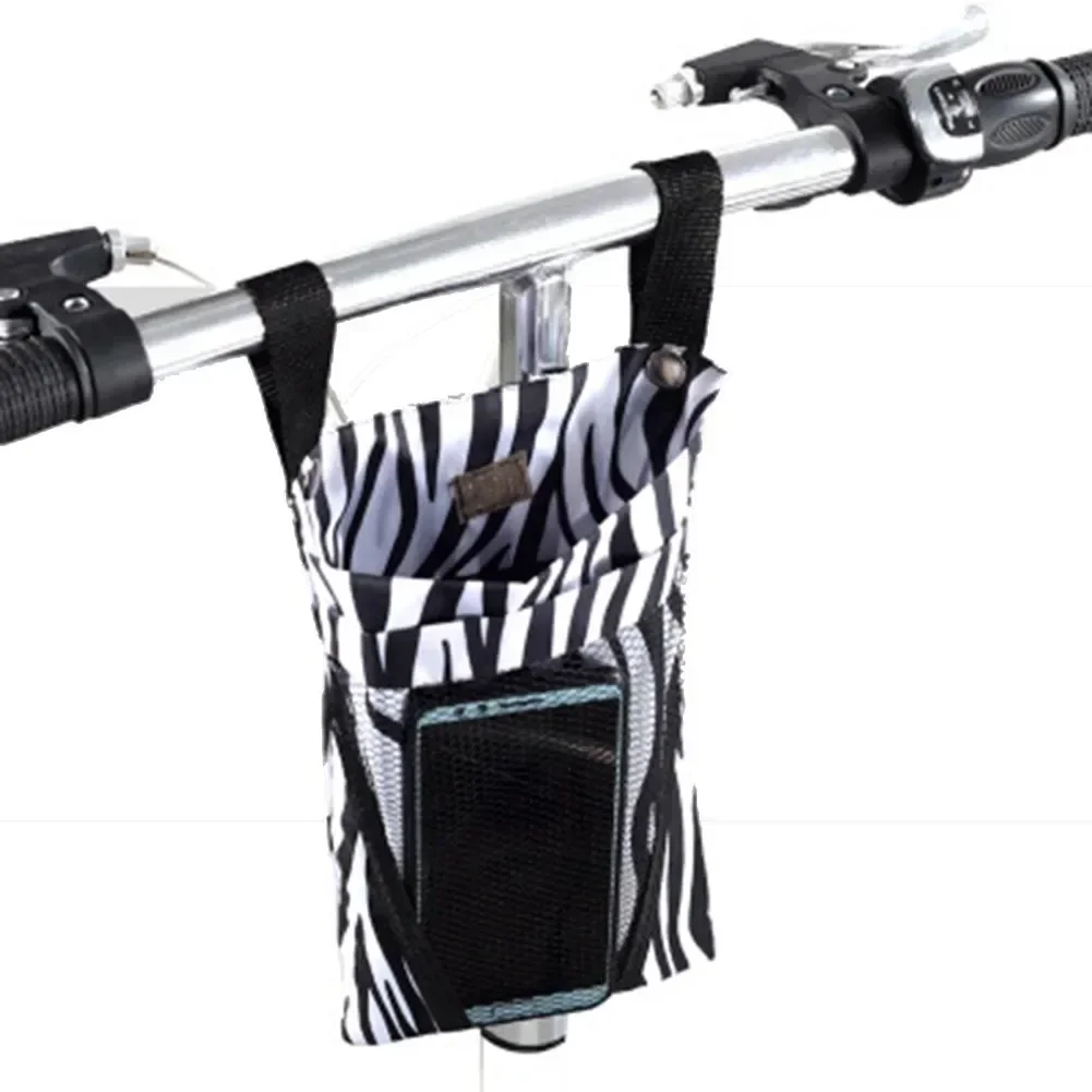 Collapsible Bike Basket Storage Bag Detachable Front Basket