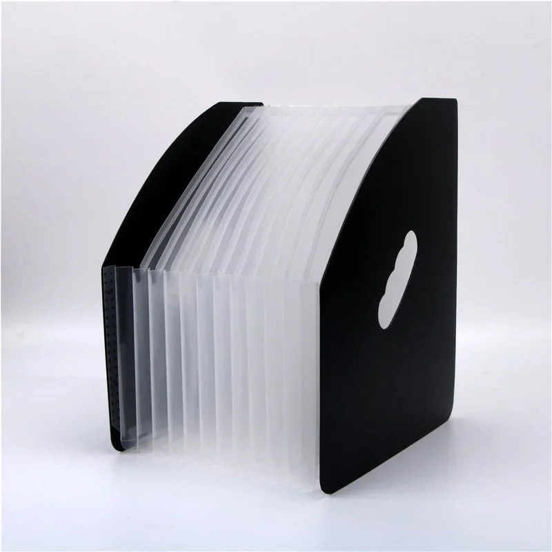 File Folder A4 12 Layers Erectable Expanding Wallet Document Manager Organizer School Office Supplies
