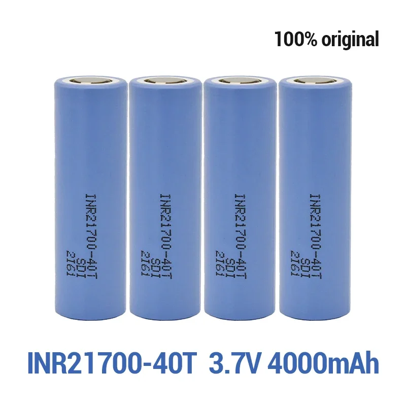 

Free shipping 100% NEW 21700 4000mah 30A 40T 3.7V high discharge/capacity Li-ion rechargeable battery PK 30T