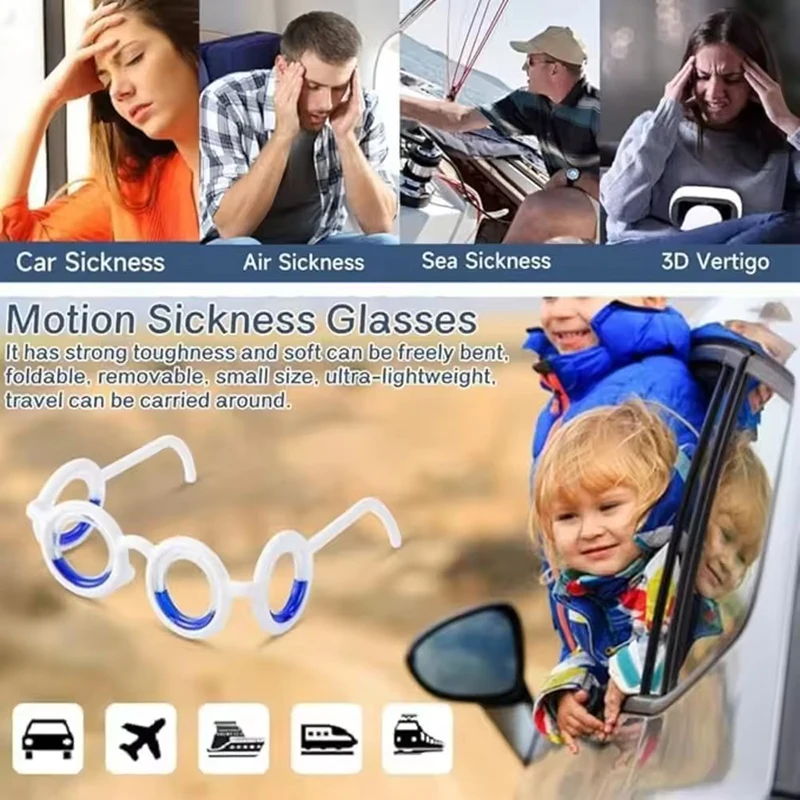  slider image of Portable Motion Sickness Glasses