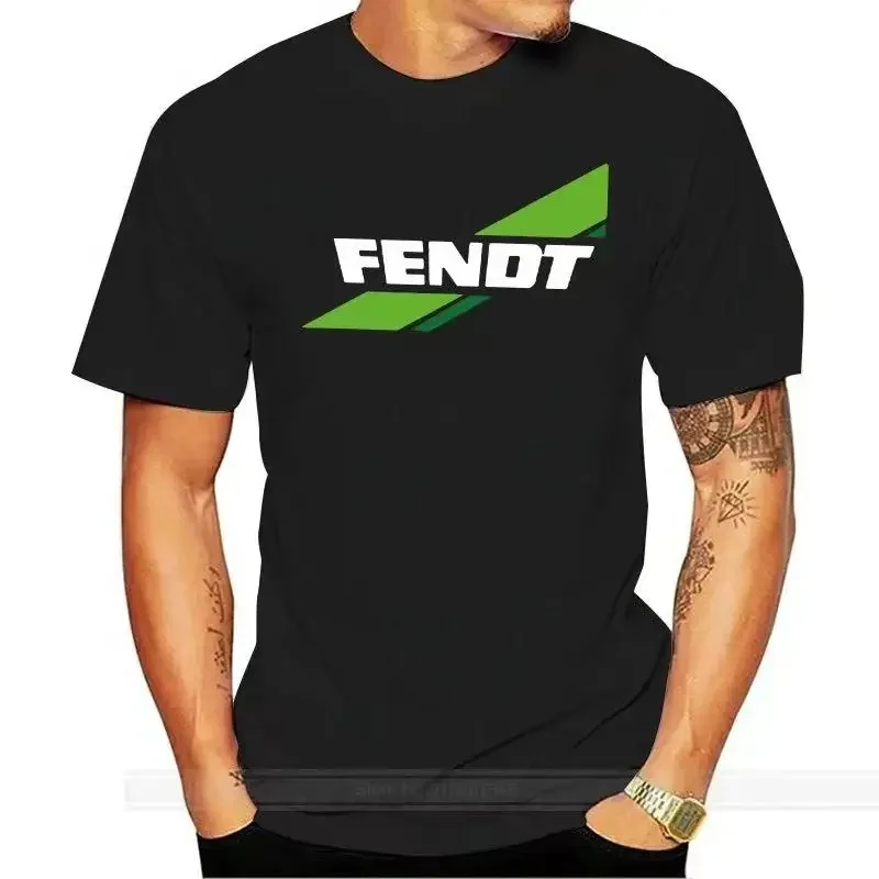 Fendt Trattori Agricoli Agricoli Mens Classics Cotton Tshirt Uomo Summer Fashion