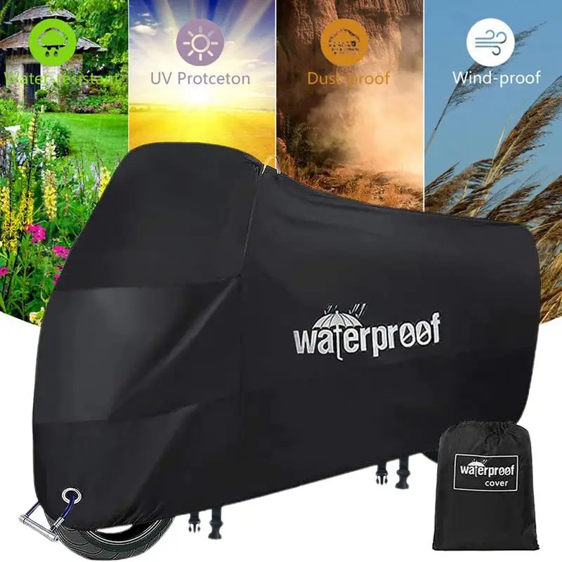 

Motorcycle Cover Protective Outdoor Indoor Scooter Wear-resistant Bike Tent Multifunctional Outdoor Bicycle Cover Bicycle Accery