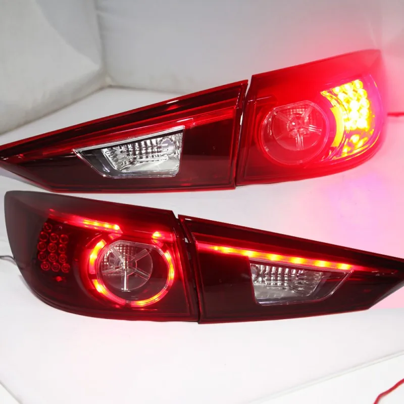 

Задний фонарь в сборе для Mazda 3 Axela 2014, 2015 год, задний фонарь, 1 пара