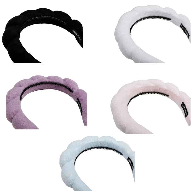 

Makeup Headband Sponge Headband Towel Headband Spa Headband For Washing Face Dropship