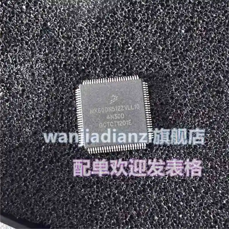 MK60DN512ZVLL10 새  QFP100 60DN512 전자 집적 회로 마이크로컨트롤러 IC MK60DN512