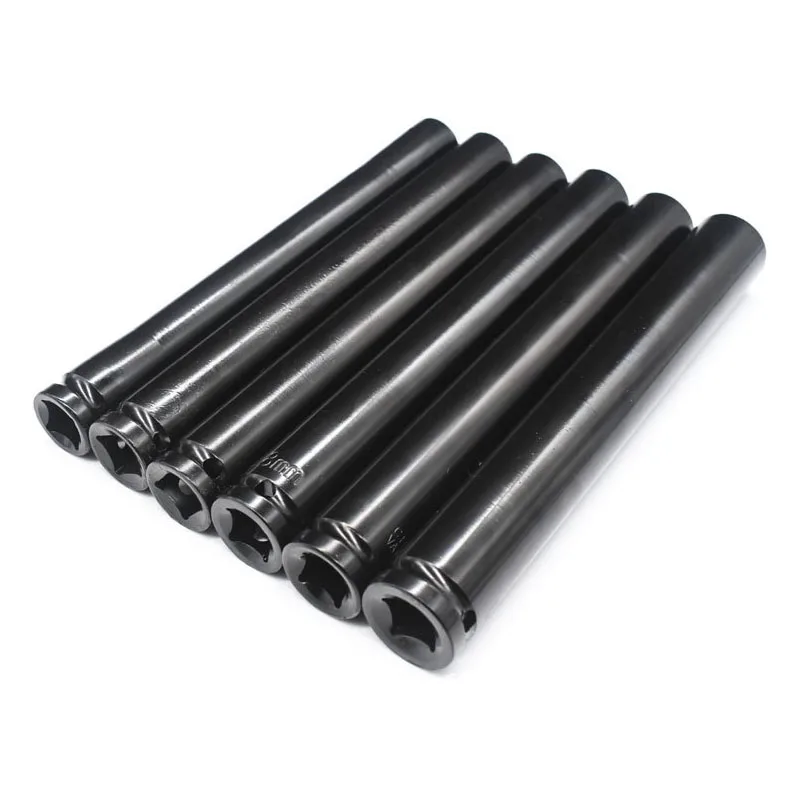 200mm Length Hex Electric Impact Socket 1/2" Drive 6 Point Extra-Deep Socket Wrench Head 14-32mm Air Impact Wrench Key Tools 5