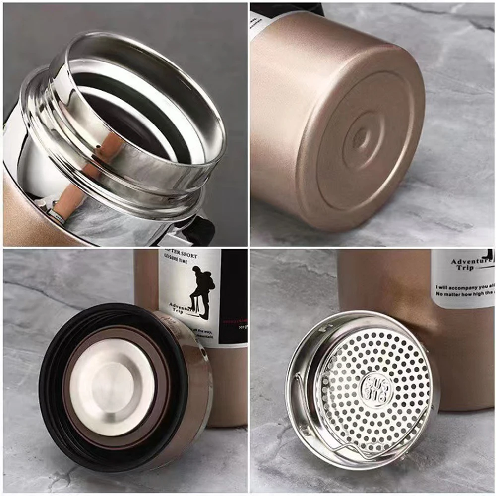 1000ML Large Capacity Thermos Bottle Keep Cold and Hot Stainless Steel Water Bottle Thermal Mug Vacuum Flask Tumbler Thermo Cups thermal mug stainless steel thermos bottle thermal water bottle stainless steel water bottle stainless steel thermos cup