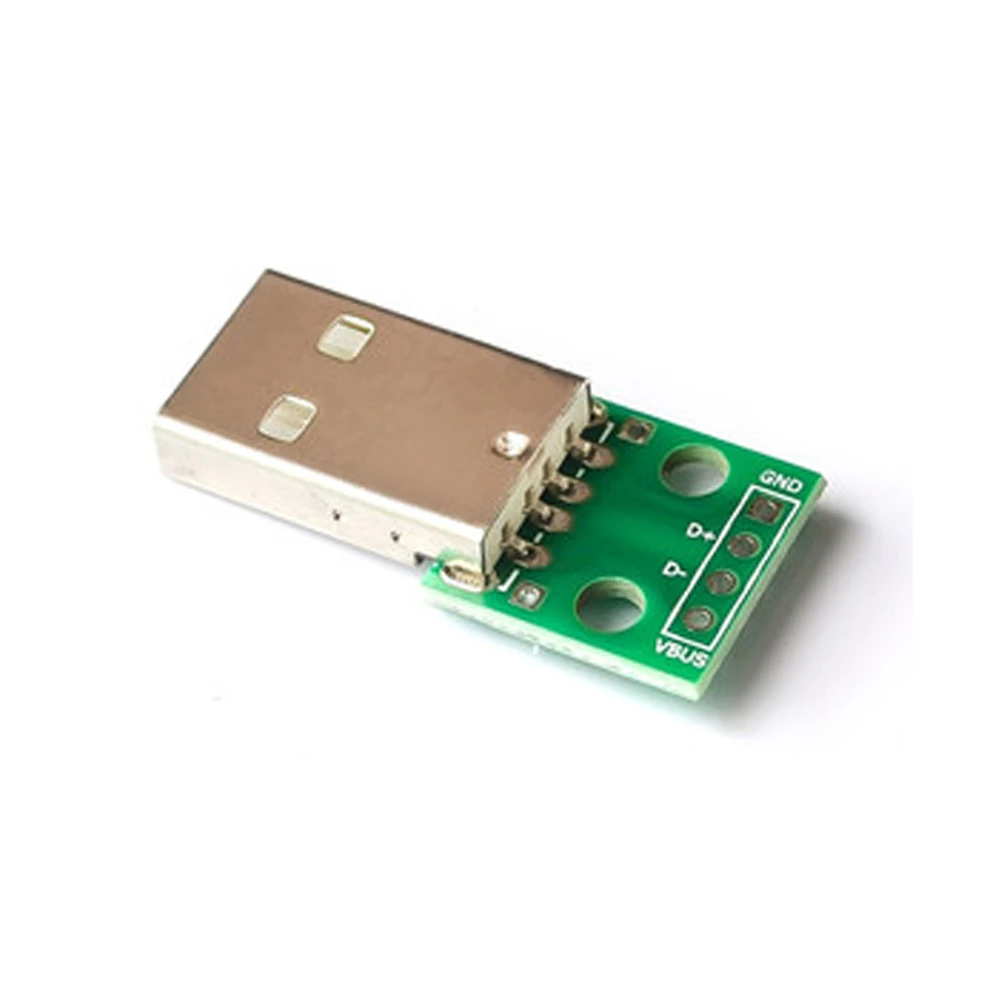 

20pcs USB to DIP Adapter Converter 4pin for 2.54mm PCB Board DIY Power Supply