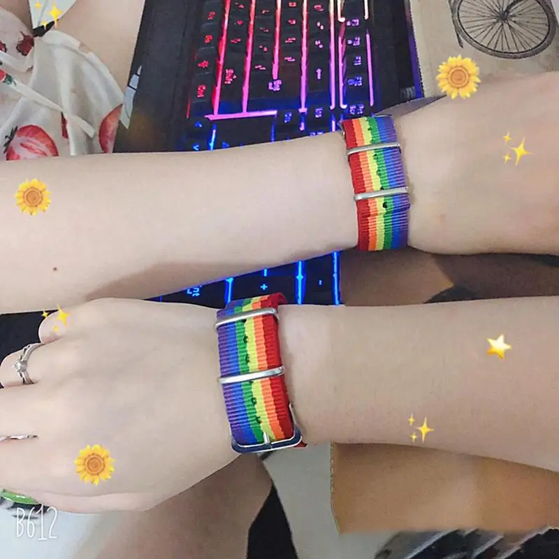 LGBT rainbow bracelet love bracelet lesbian gay pride wristband genderqueer bisexual pansexual asexual bangle bracelet crystal bracelets leather bracelets chain bracelet cat bead bracelet zircon bracelet leather bracelet stone bracelet seedbeads bracelet beaded bracelet woven bracelets magnetic bracelet stainless steel bracelet bead bracelet laurel leaf bracelet zirconia bangle snake bangle bracelet