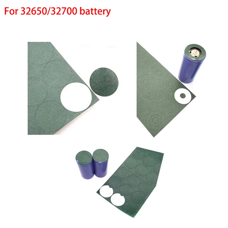Guarnizione Isolante Carta D'Orzo Per 32650 Batteria Al Litio Cella Elettrodi Positivi Cuscinetti Isolati Guarnizione Isolante Cava