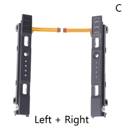 Enhanced Replacement Right and Left Slide Rail with Flex Cable for Gaming Console Accessories (Console-2pcs)