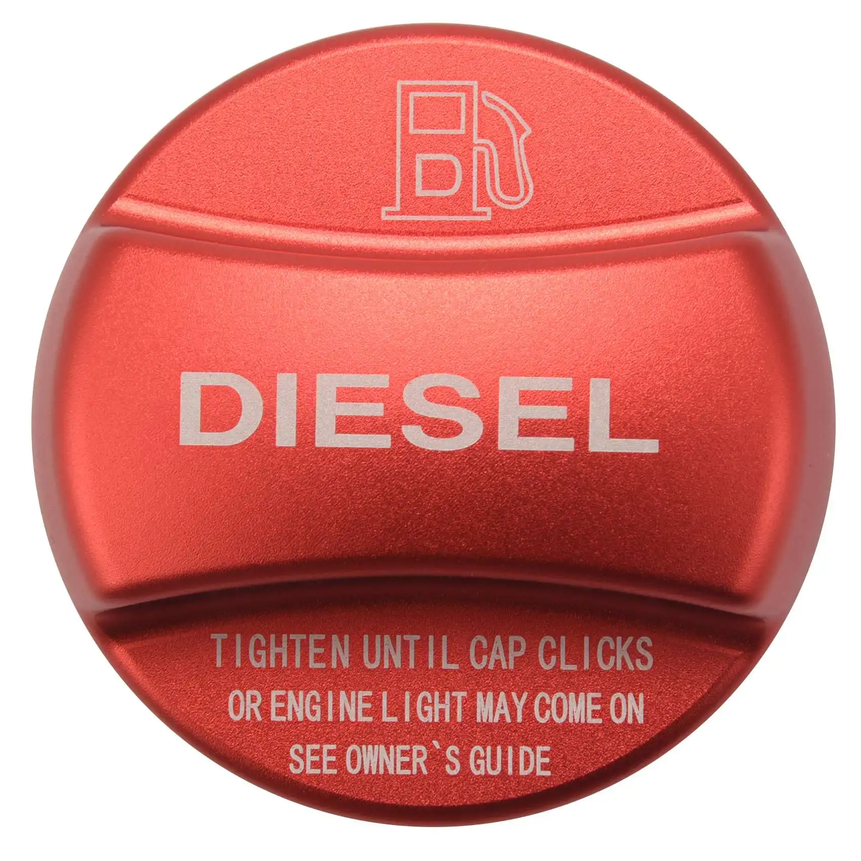 

Aluminum Alloy Fuel Tank Cap Cover Trim For Bmw X1(Red Diesel)