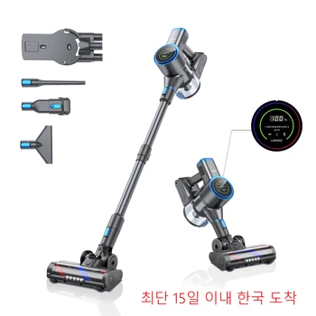 무선 진공 청소기, 400W 33KPA 흡입력, 핸드 헬드, 스마트 더블 디스플레이, 가전 제품, 1L 먼지 컵 엘리트 4