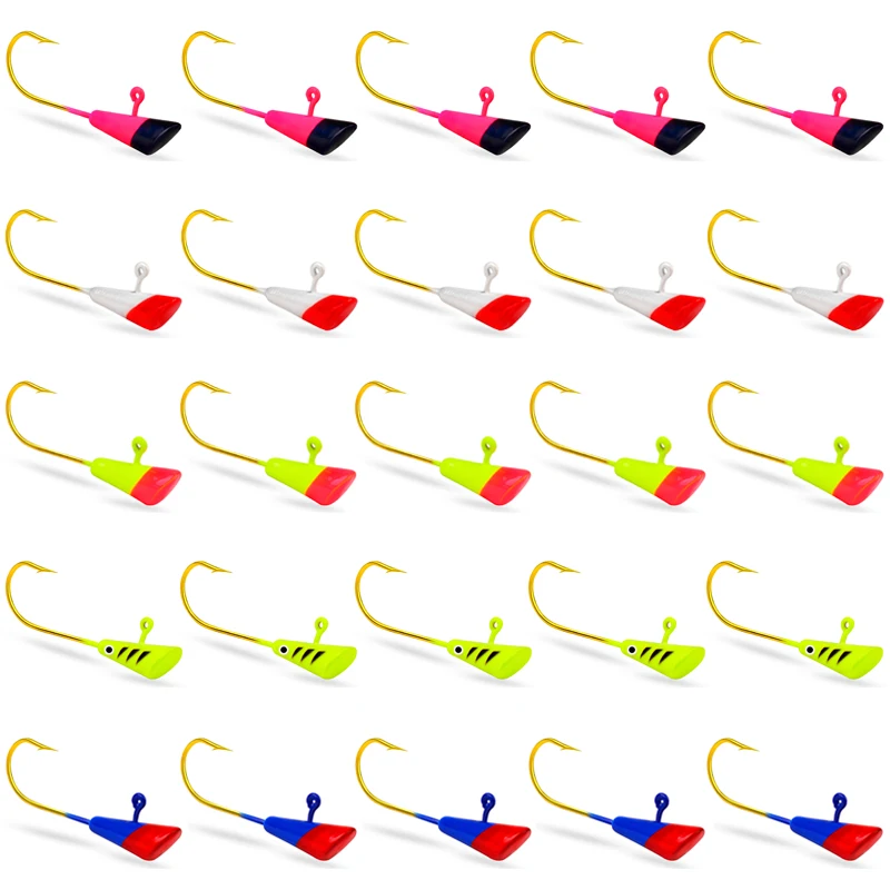 Lures Pro 50 Pièces 1/32 1/16 Oz 1/8 Oz Têtes De Gabarit