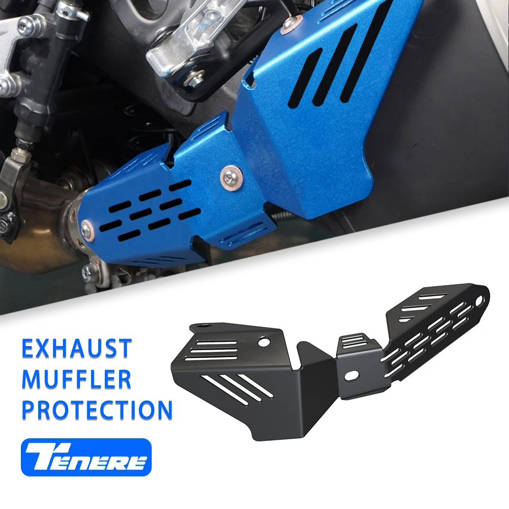 Tenere 700 Wold Raid 2022 2023 Per Yamaha Xtz 700 Tenere 700 T7 2019 2020 2021 2022 2023 Protezione Silenziatore Di Scarico Moto