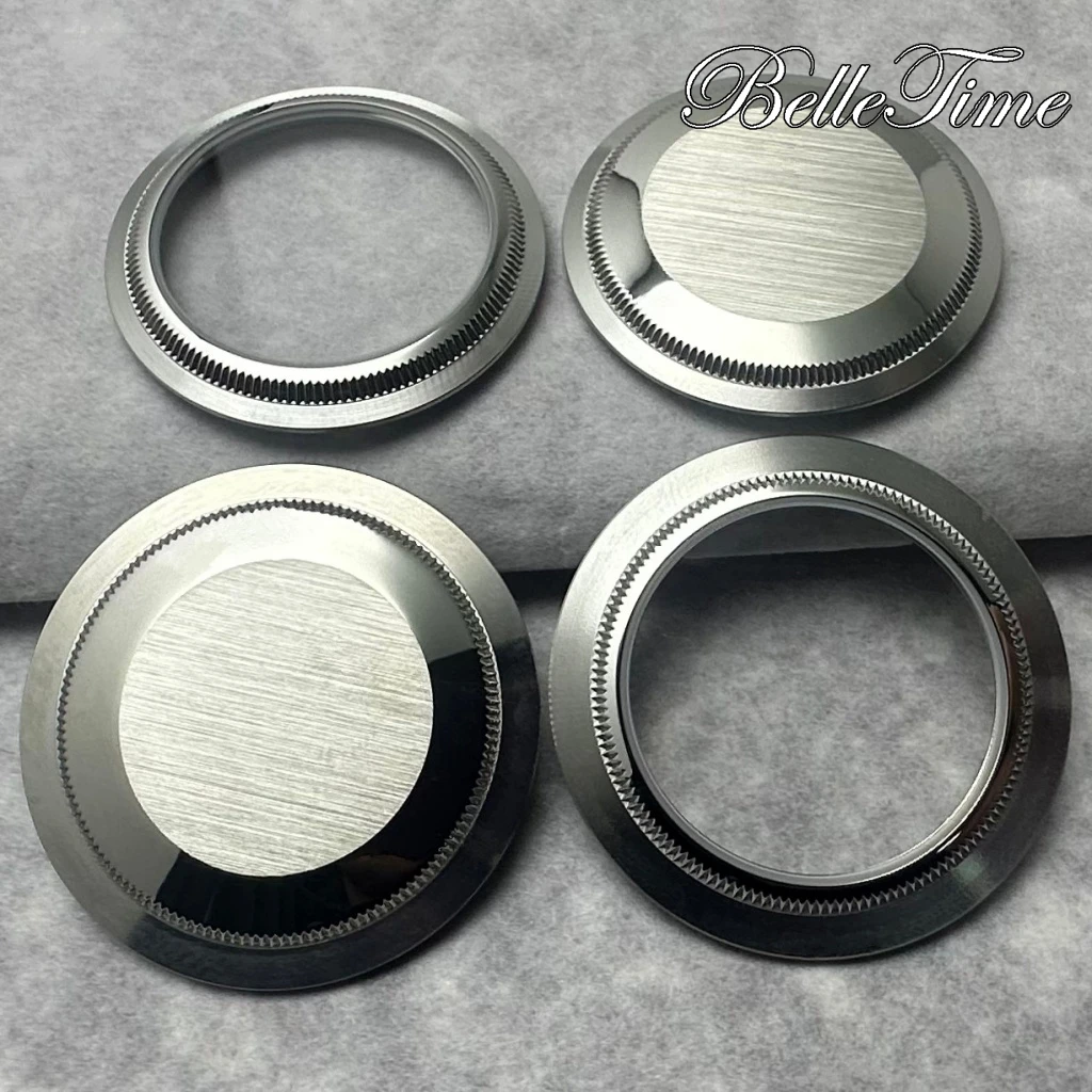 Steel Case Watch Back Cover, 36mm/39mm, Transparent & Opaque Finishes - Watch Modification Accessory