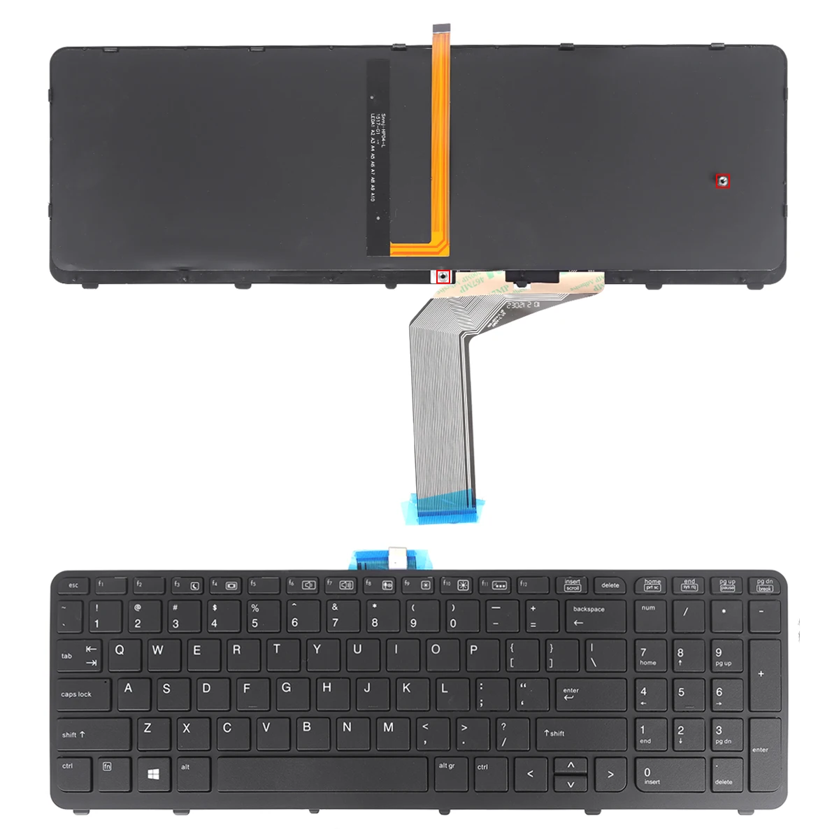 Hp ZBOOK 15 G1 Keyboard - Keyboard Laptop HP ZBOOK 15 G1 ZBOOK 15 G2 Zbook 17 G1 Zbook 17 G2 Pk130tk1a00 Sk7123bl Black