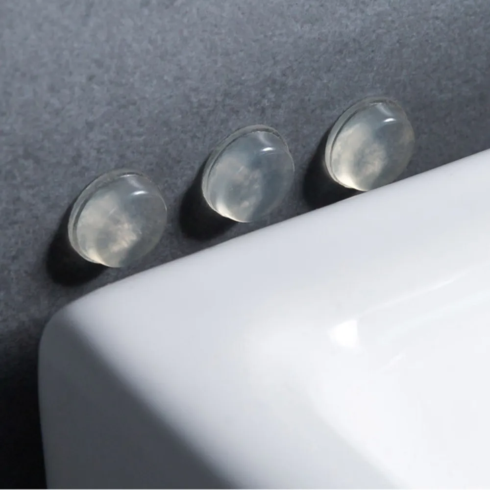 36-400 Stück weicher Silikon kautschuk Anti-Rutsch-Stoßstangen Fuß polster Dämpfer Puffer Schrank Stoßstangen Silikon Möbel polster Schublade Tür polster – Detail 7