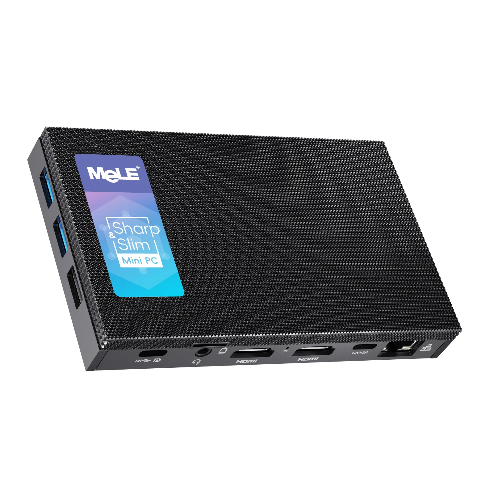 Ship From Germany MeLE Mini PC Quieter 4C N100 Fanless PC,16GB