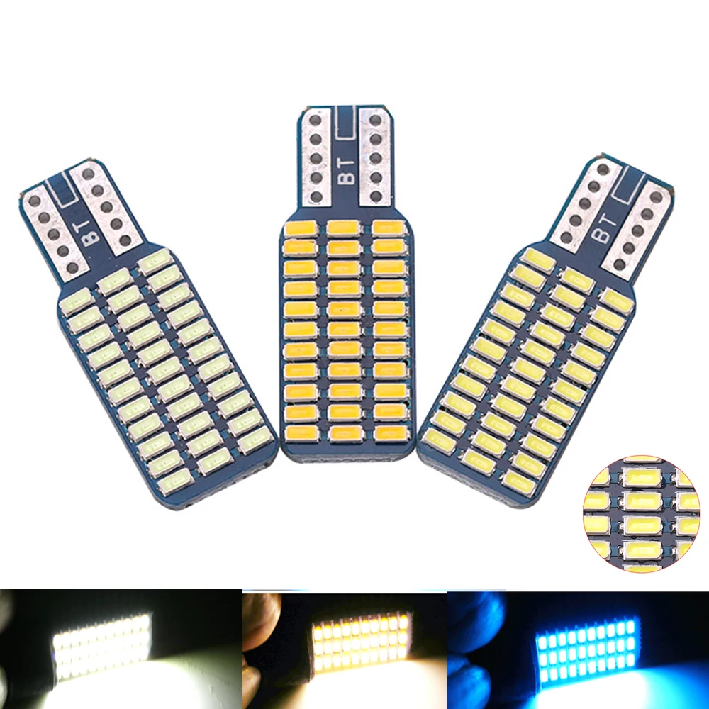 

1 пара, высокая яркость, Canbus T10 W5W 3014, 33SMD, безошибочная, голубой лед, 4000K, 6000K, теплый белый диод, боковой маркер, автомобильная светодиодная лампочка лампочки поворотников