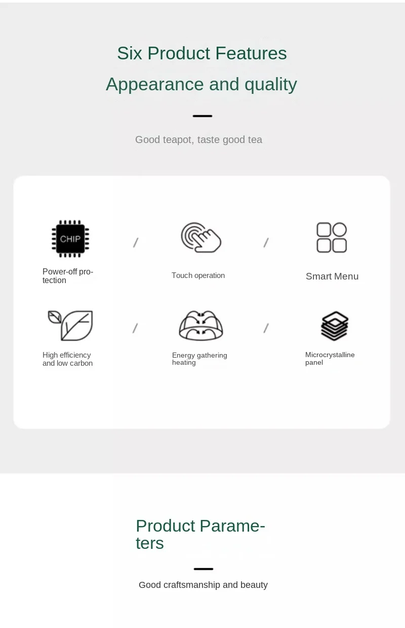 Description Picture 4 of item110v electric ceramic stove, American and Japanese mini tea boiler, electric tea stove, kettle, small household appliances