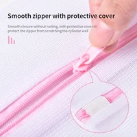3Pcs/Set Bra Underwear Products Zippered Mesh Laundry Bags Baskets Household Cleaning Tools Accessories Laundry Care 2