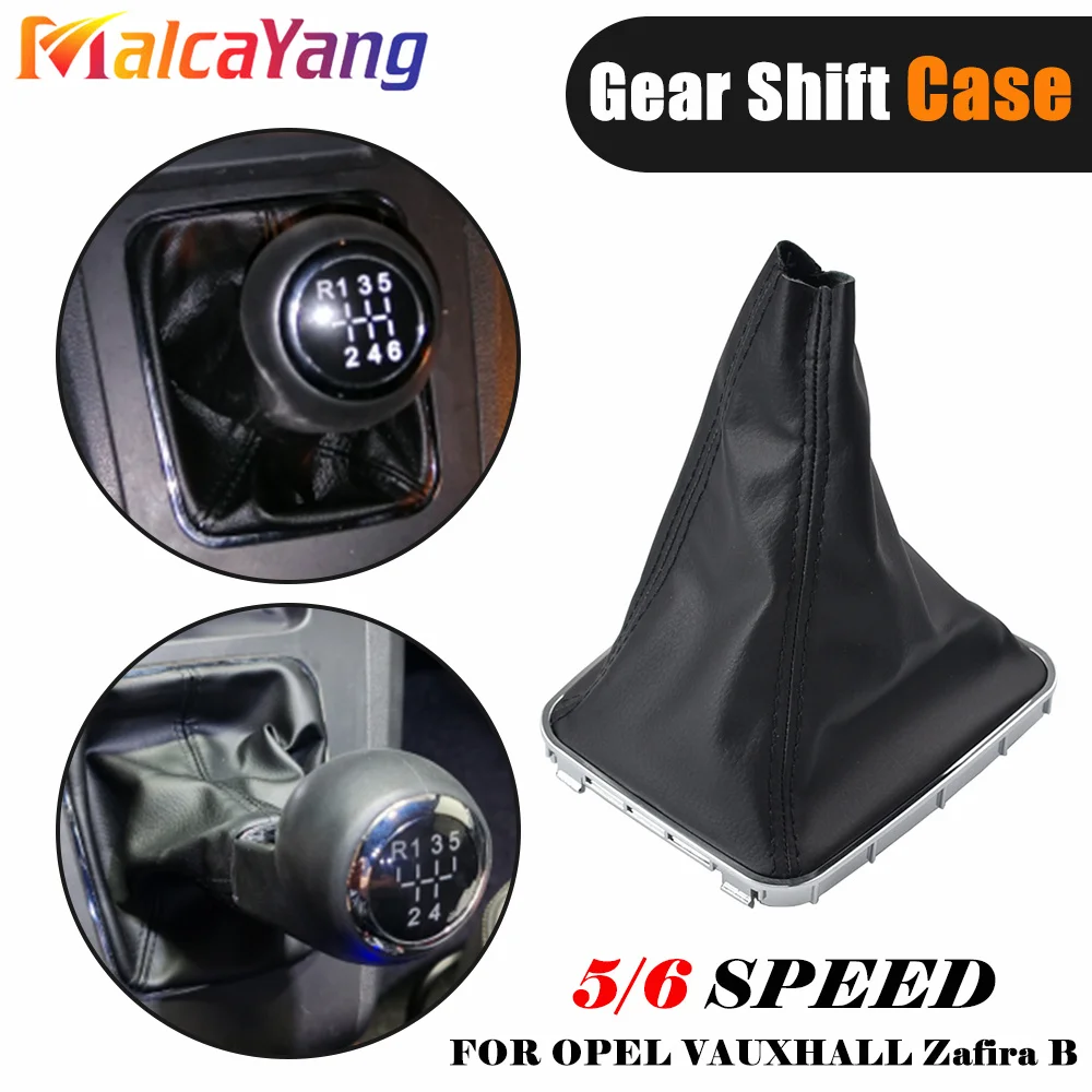 Nero Per Opel Vauxhall Astra H MK5 Mk V Bastone Gear Ghetta IN