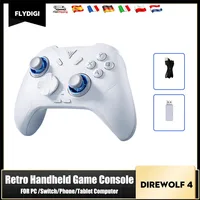 Flydigi Direwolf 4 Wireless Gamepad Controller Wired Gaming Console Support PC /Switch/Phone/Tablet Computer Video Gaming Player 1