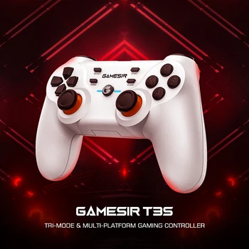 GameSir T3s 블루투스 무선 게임 패드 스위치 게임 컨트롤러, 닌텐도 스위치 안드로이드 스마트폰 애플 아이폰 및 PC용