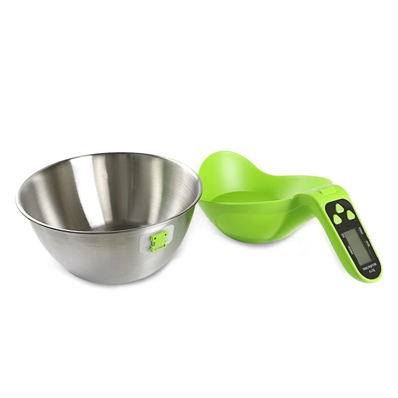 

1 Set Home Kitchen Electronic Scale Food Weighing Bowl Scale Suitable For Baking Gym Diet