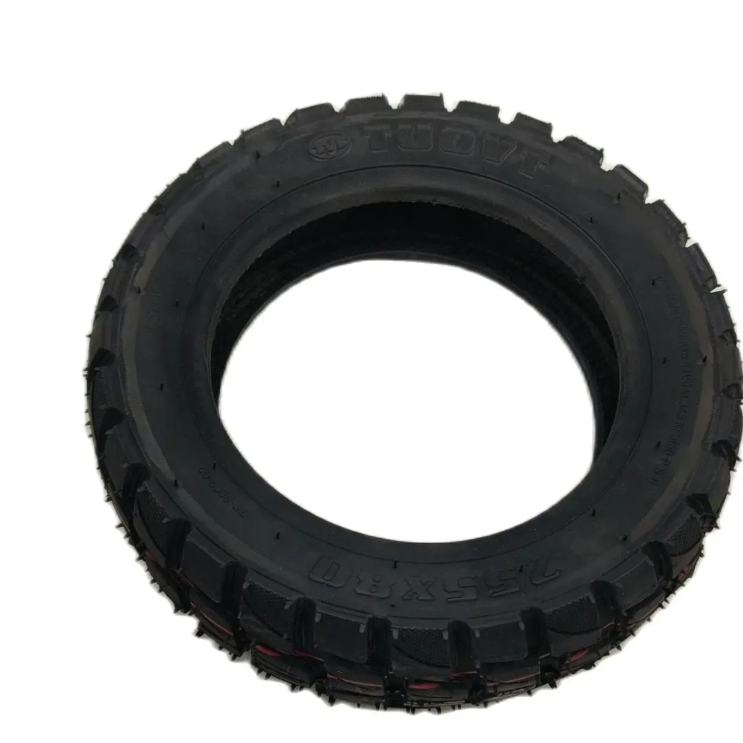 255x80 TUOVT Widened Pneumatic Tire Inflatable Tyre for VSETT 10+ ZERO 10X Kaabo Mantis Inokim OX 10 Inch Electric Scooter 10 inch road city road tire inner tube inflatable tyre for electric scooter speedual grace 10 zero 10x 10x3 0 255x80 10x2 5