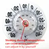 Large 7"  Indoor Outdoor Rubber Suction Cup Window Thermometer 6